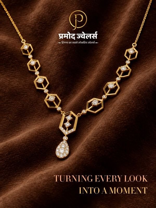 Turning every look into a moment — diamond necklace
